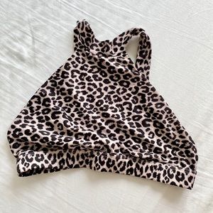 Acacia leopard Dubai top worn once